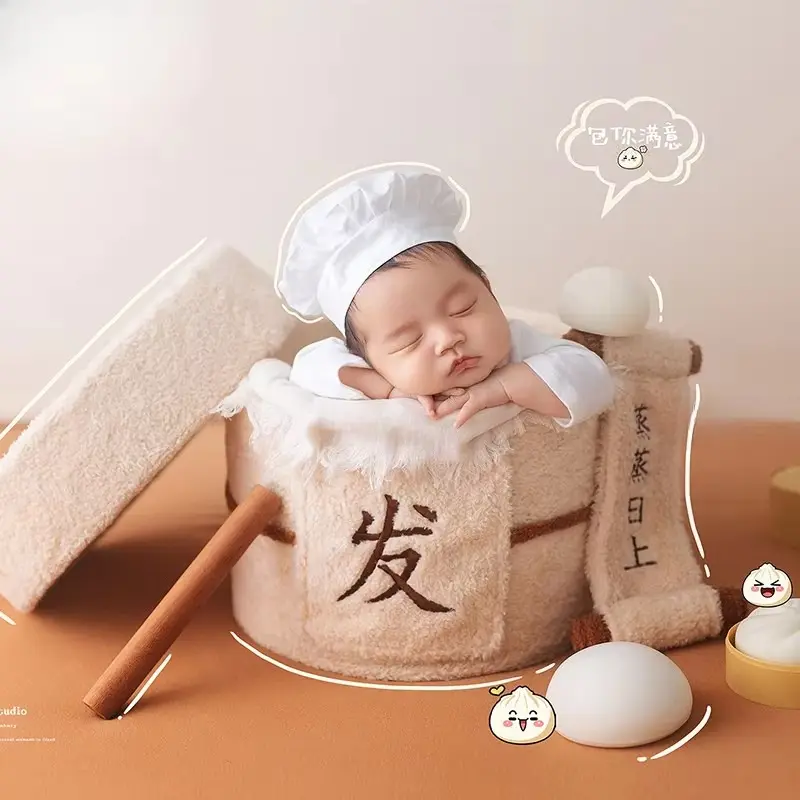 Baby Chef Thriving Theme Set - Newborn Photography Props - Image 3